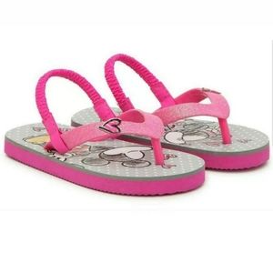 Kissing Minnie Flip Flops
Size Medium 7/8